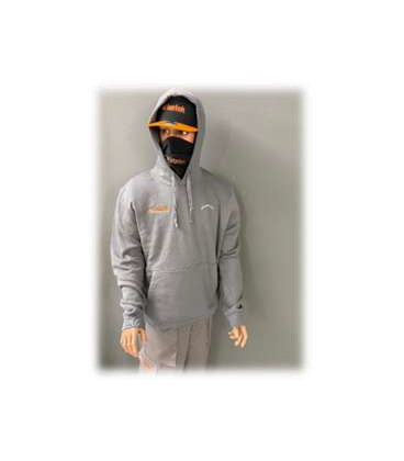 FELPA GRIGIA SENZA CAPPUCCIO MEZZA ZIP Whale’s Bay / Lastek